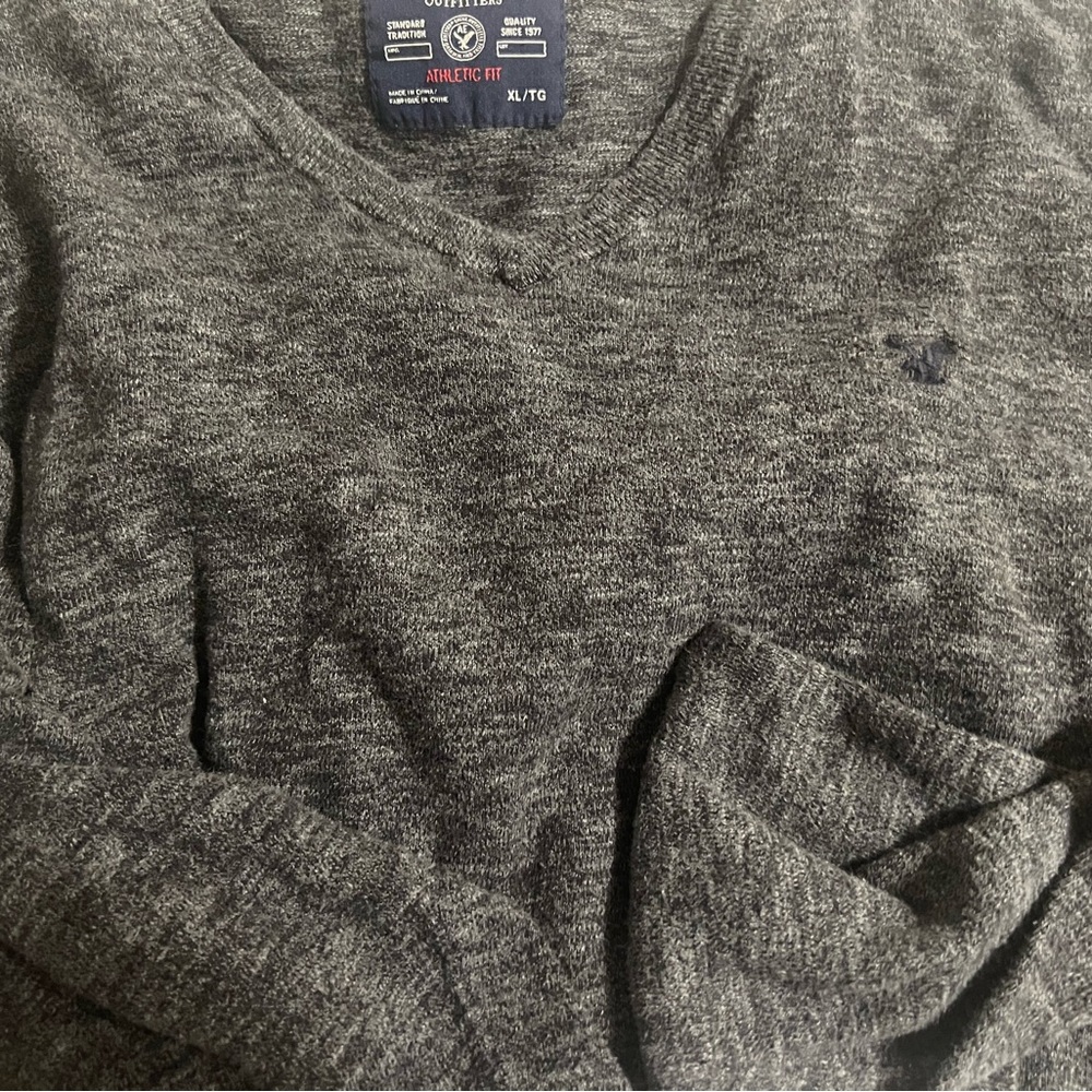 Aeropostale Gray Crewneck Sweater